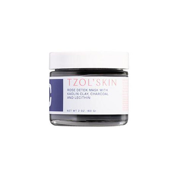 ROSE DETOX MASK WITH KAOLIN CLAY, CHARCOAL + LECITHIN