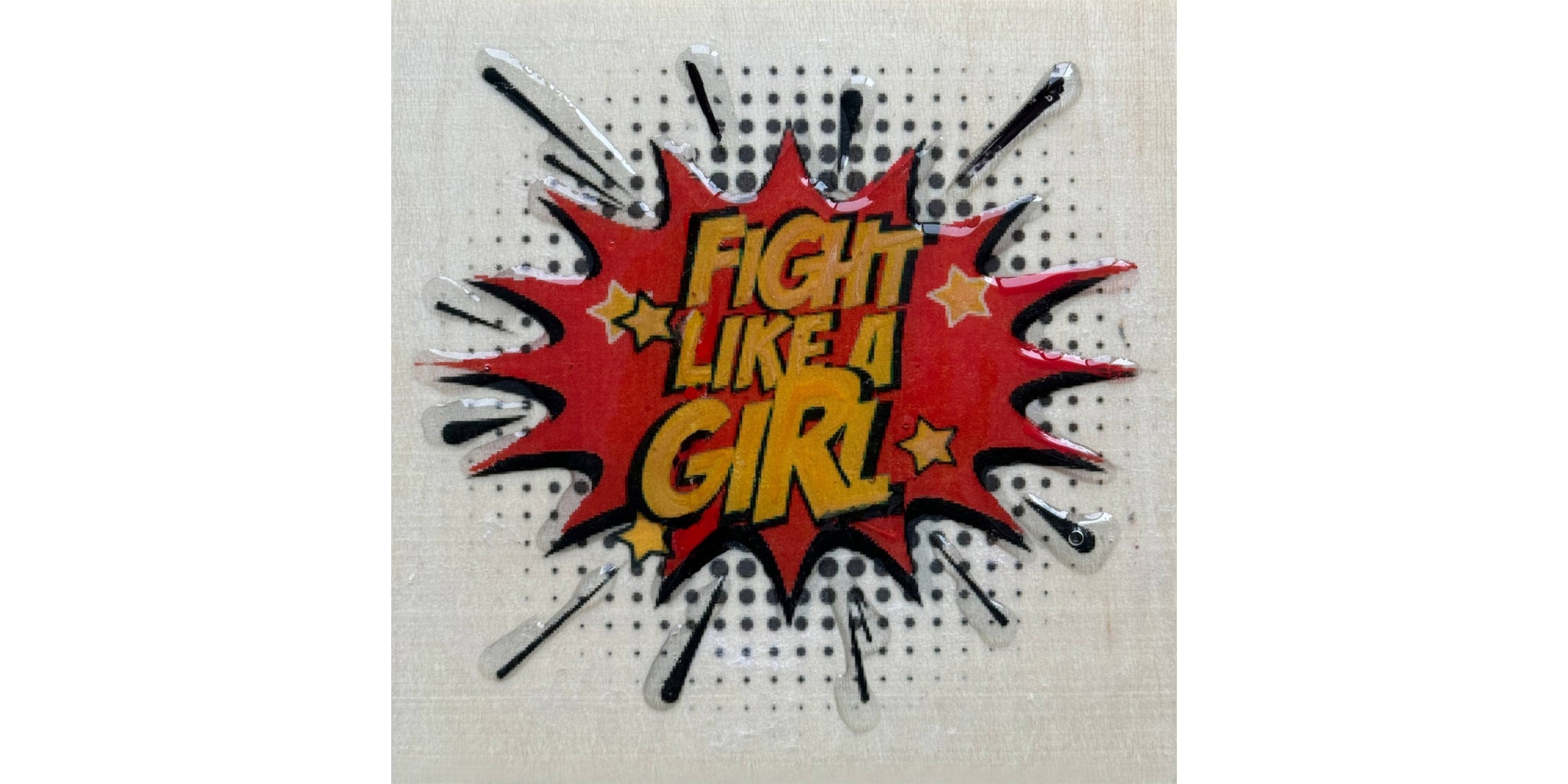 Fight Like A Girl Mini - Red