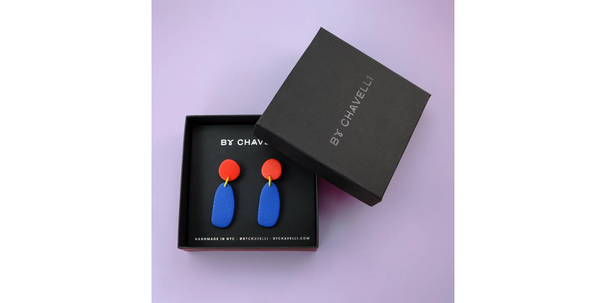Micro Drop Earrings - BLue