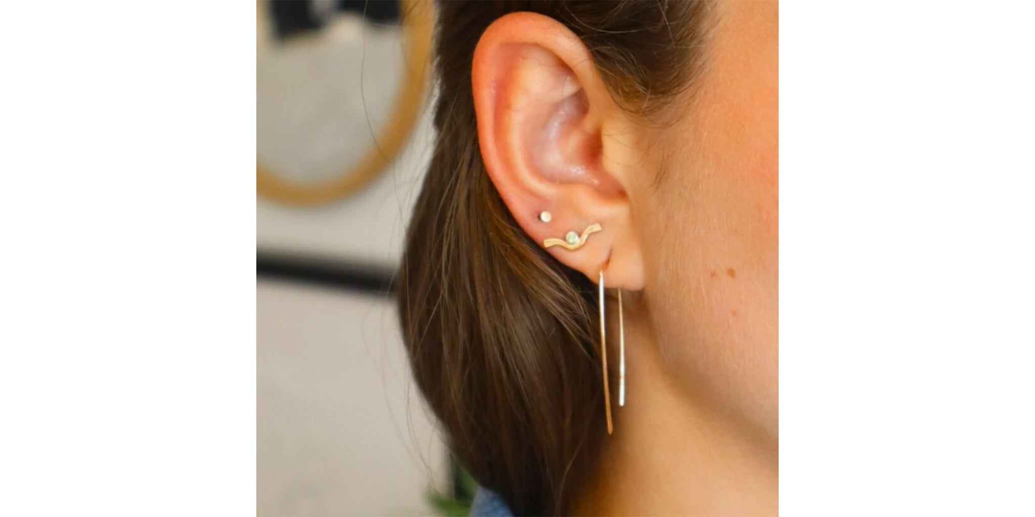 Artemis earrings - Gold
