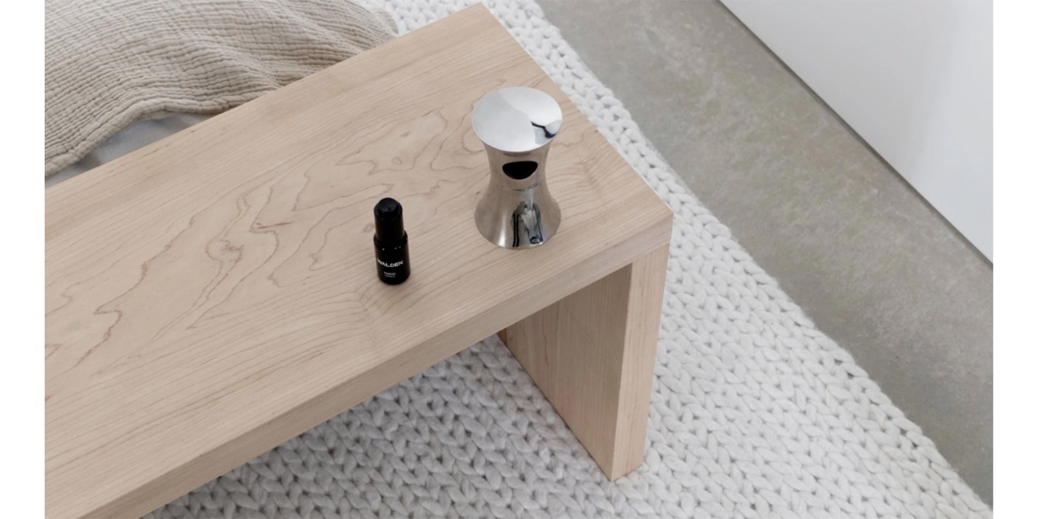 Mirror Oil Diffuser + Forest Essential Oil