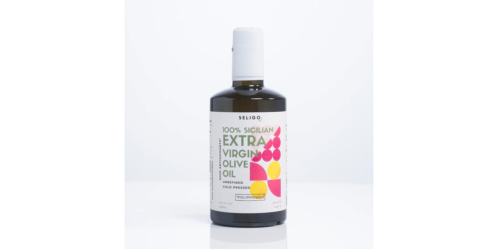 Polyphenols - 100% Sicilian Unrefined Extra Virgin Olive Oil