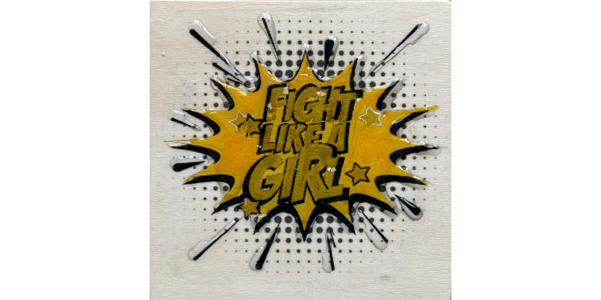 Fight Like A Girl Mini - Gold