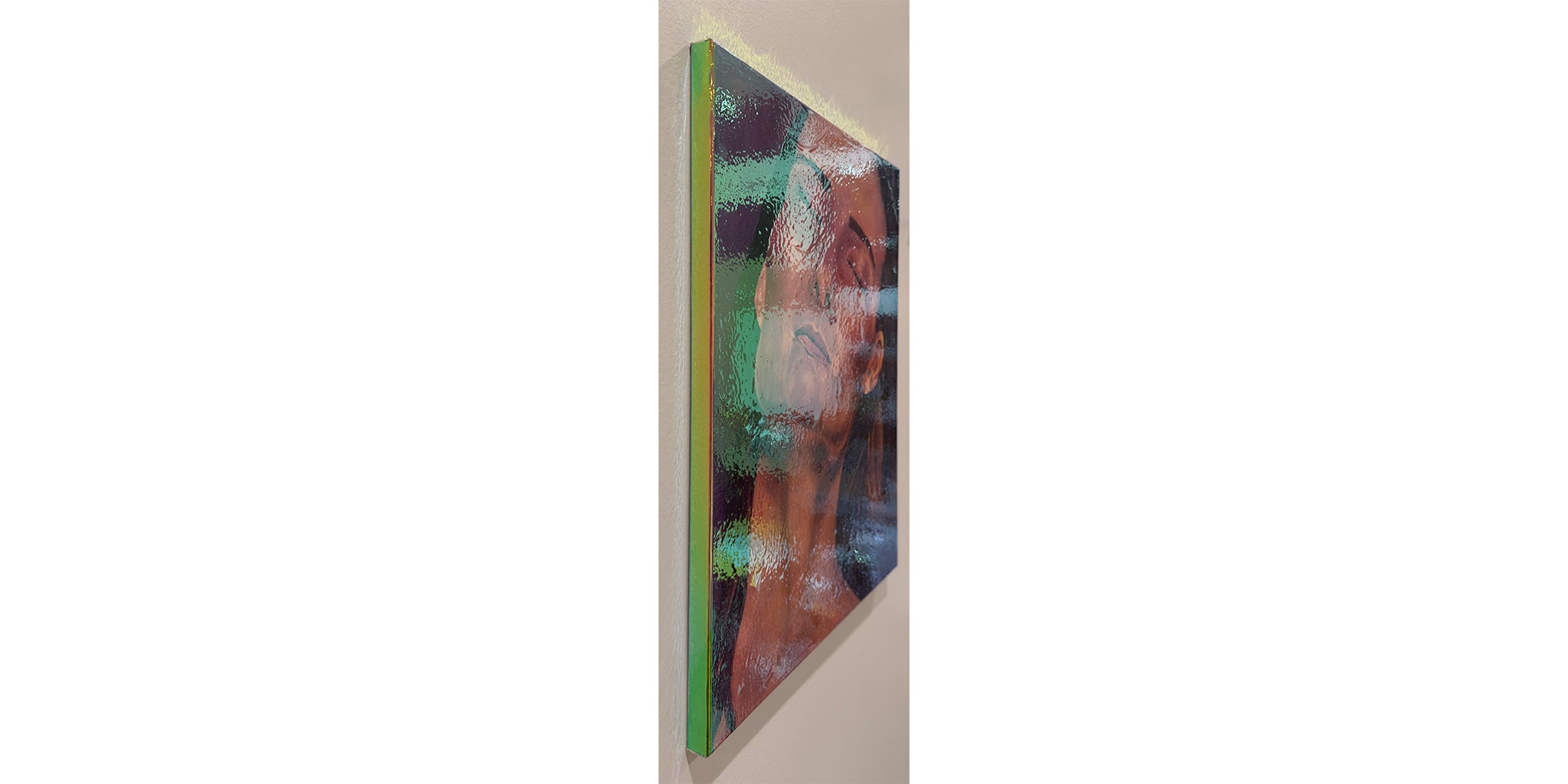 Iridescent Portrait Face
