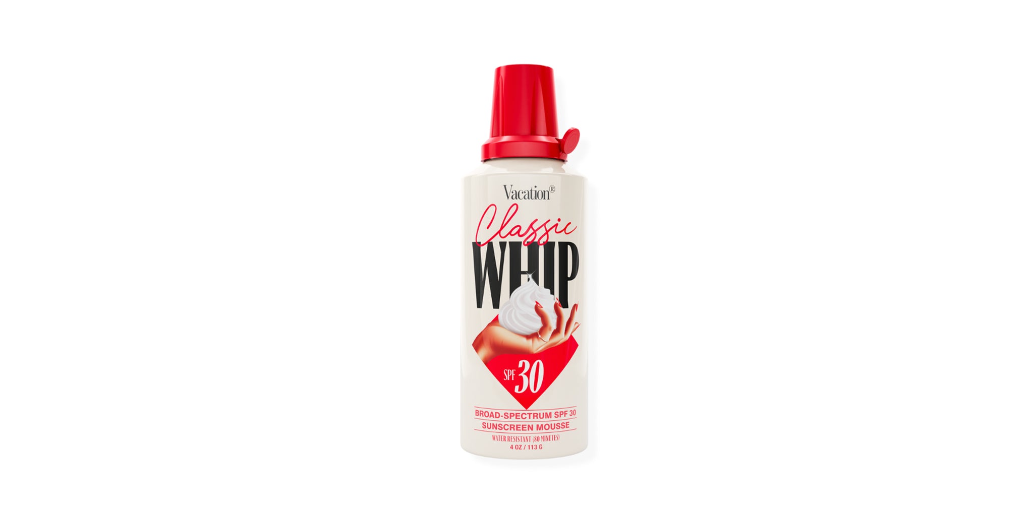 Classic Whip SPF 30 Suncreen Mousse