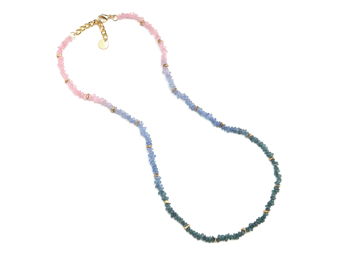 Addie Necklace - maui blue