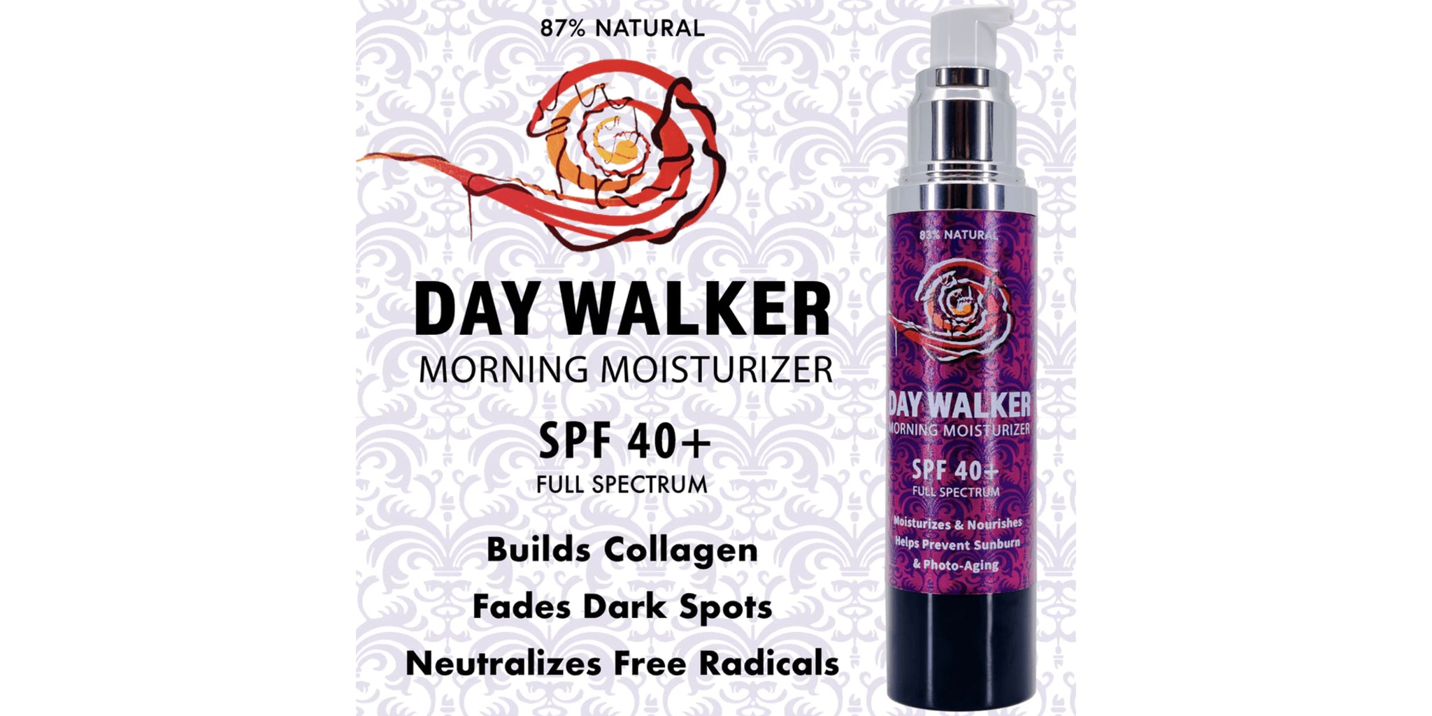 Day Walker MORNING MOISTURIZER WITH SPF 40+