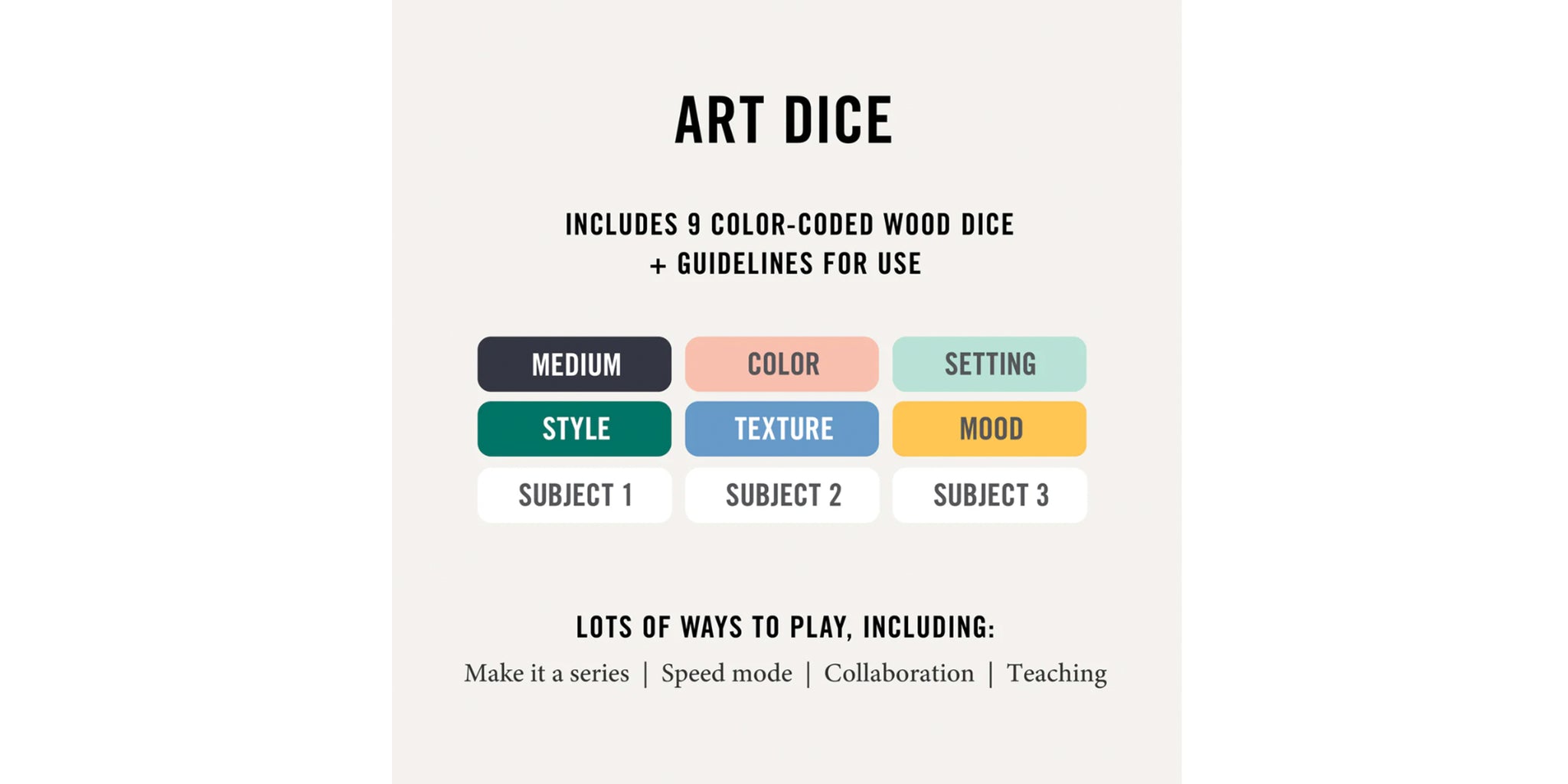 Art Dice