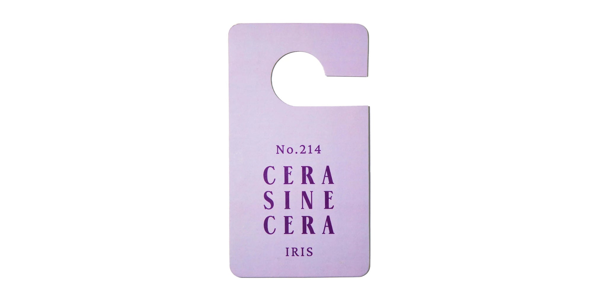 Fragrance Tags - iris