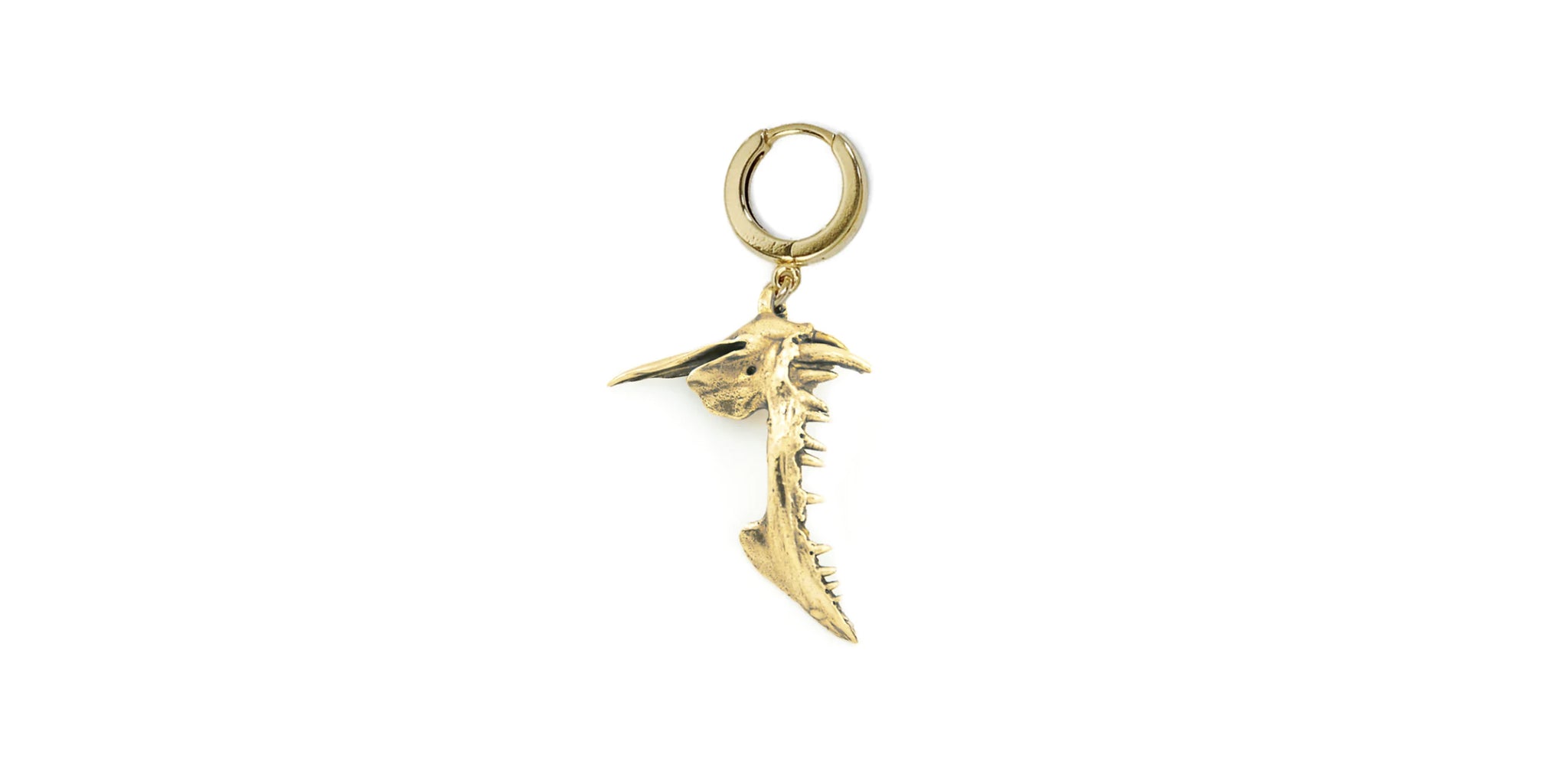 Micro Snapper Hoop - gold