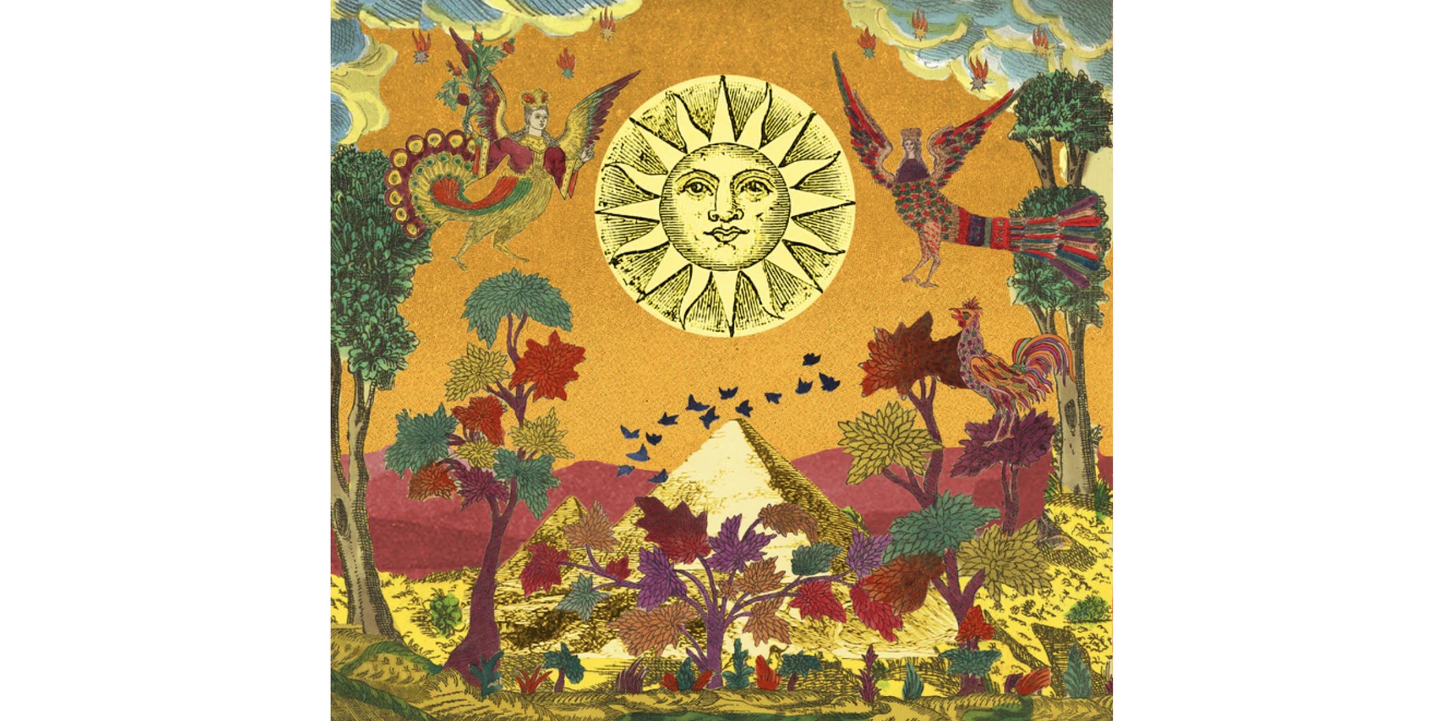 The Sun Prayer Candle