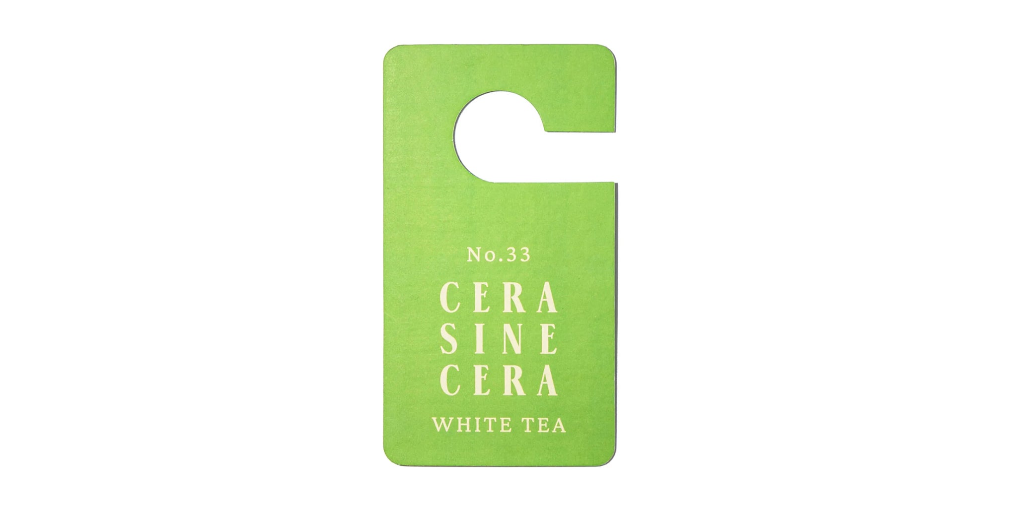 Fragrance Tags - white tea