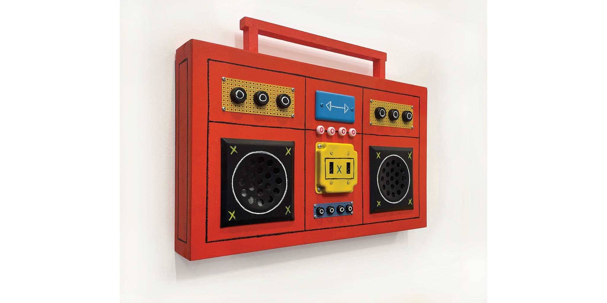 Boombox - L  Red