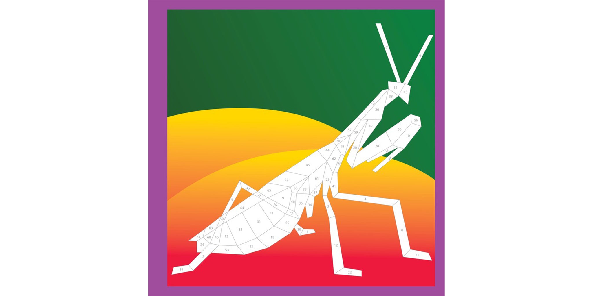 Paint by Sticker: Beautiful Bugs