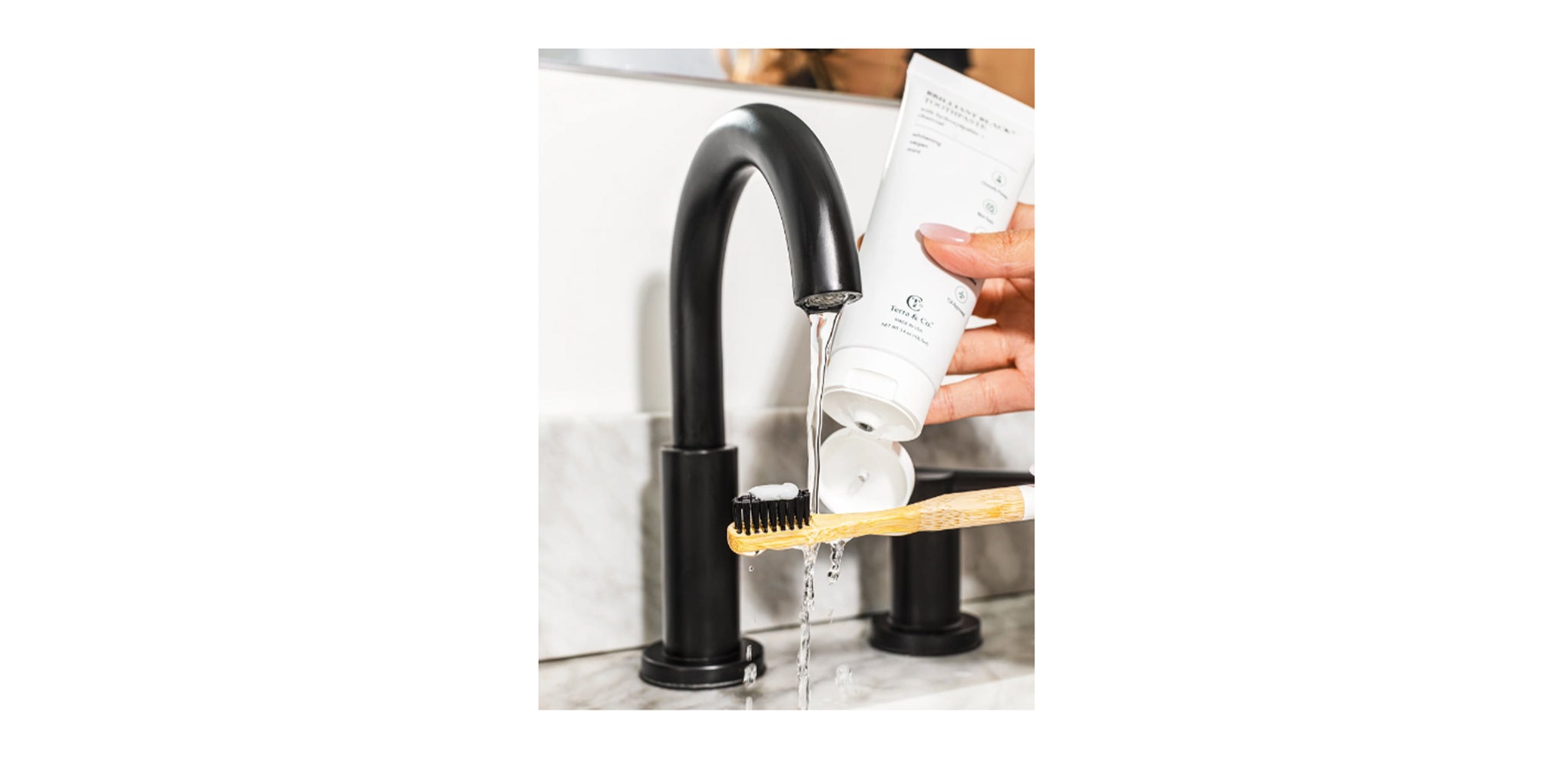 Brilliant Black Toothpaste with Hydroxyapatite + Charcoal