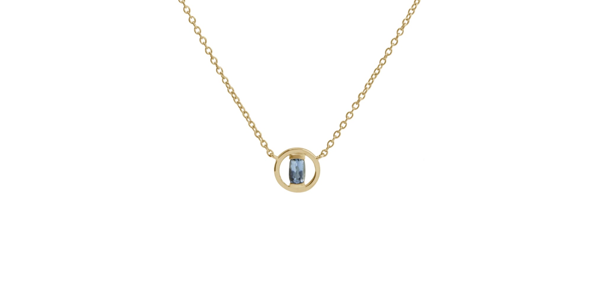 HARMONIOUS NECKLACE  - Aquamarine