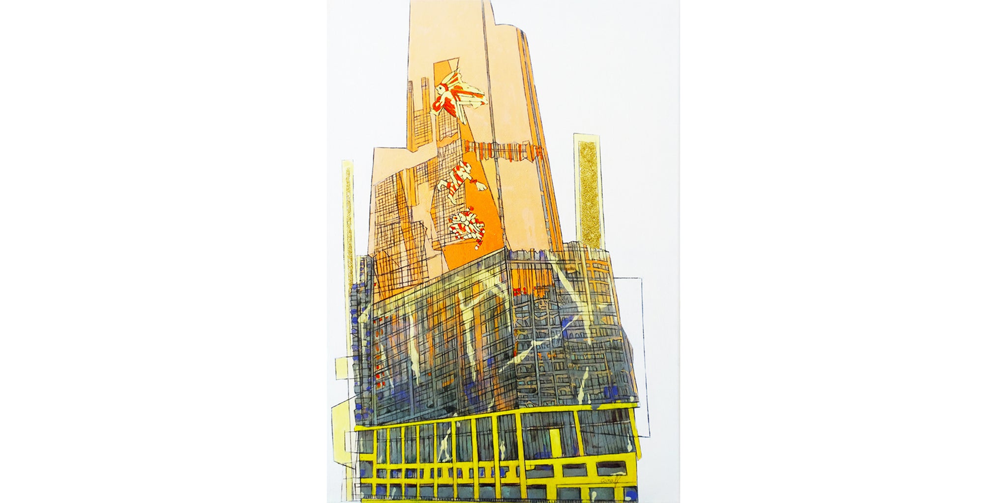 The Climb To The New York Building