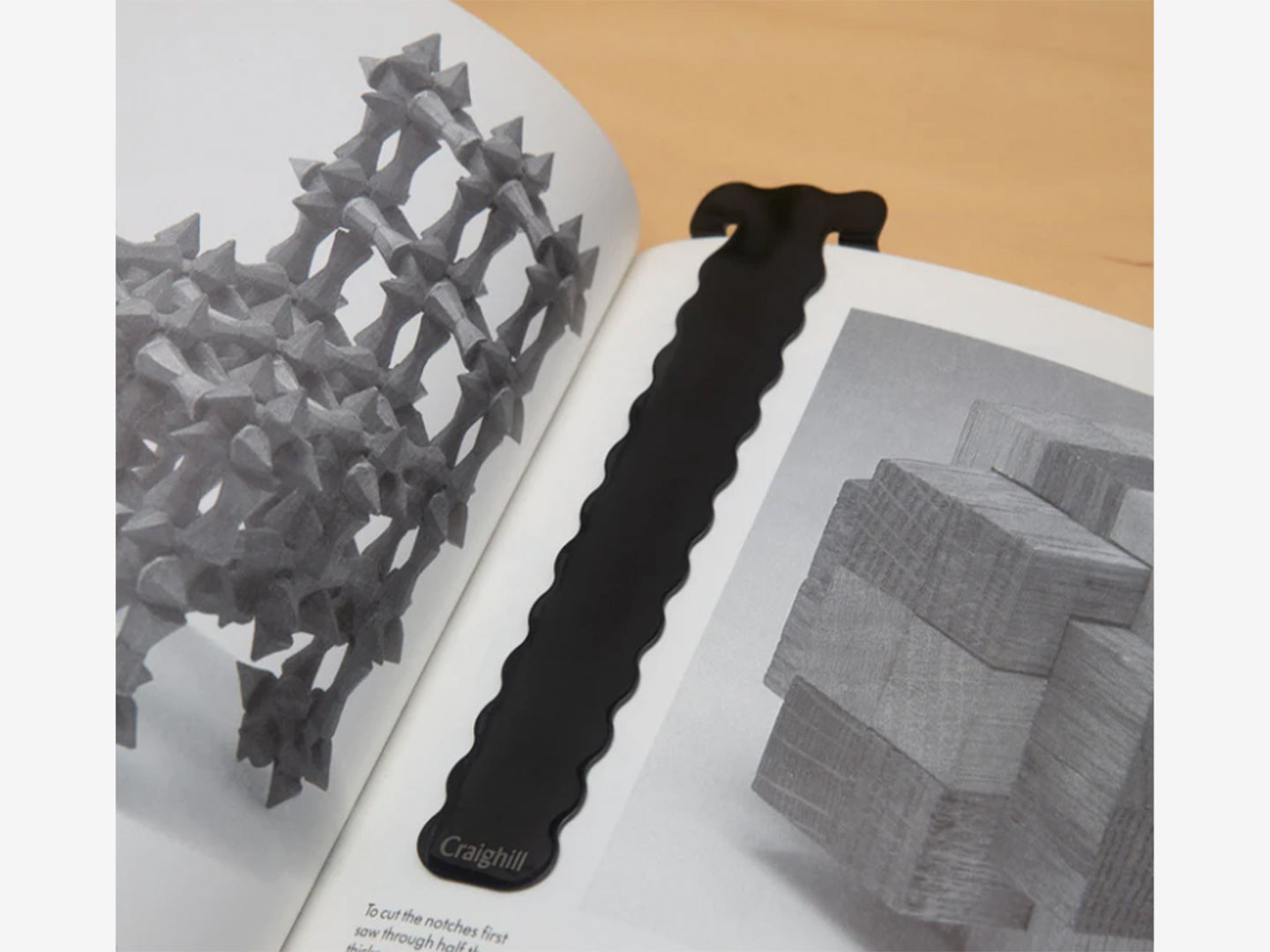 Perch Bookmark - vapor black