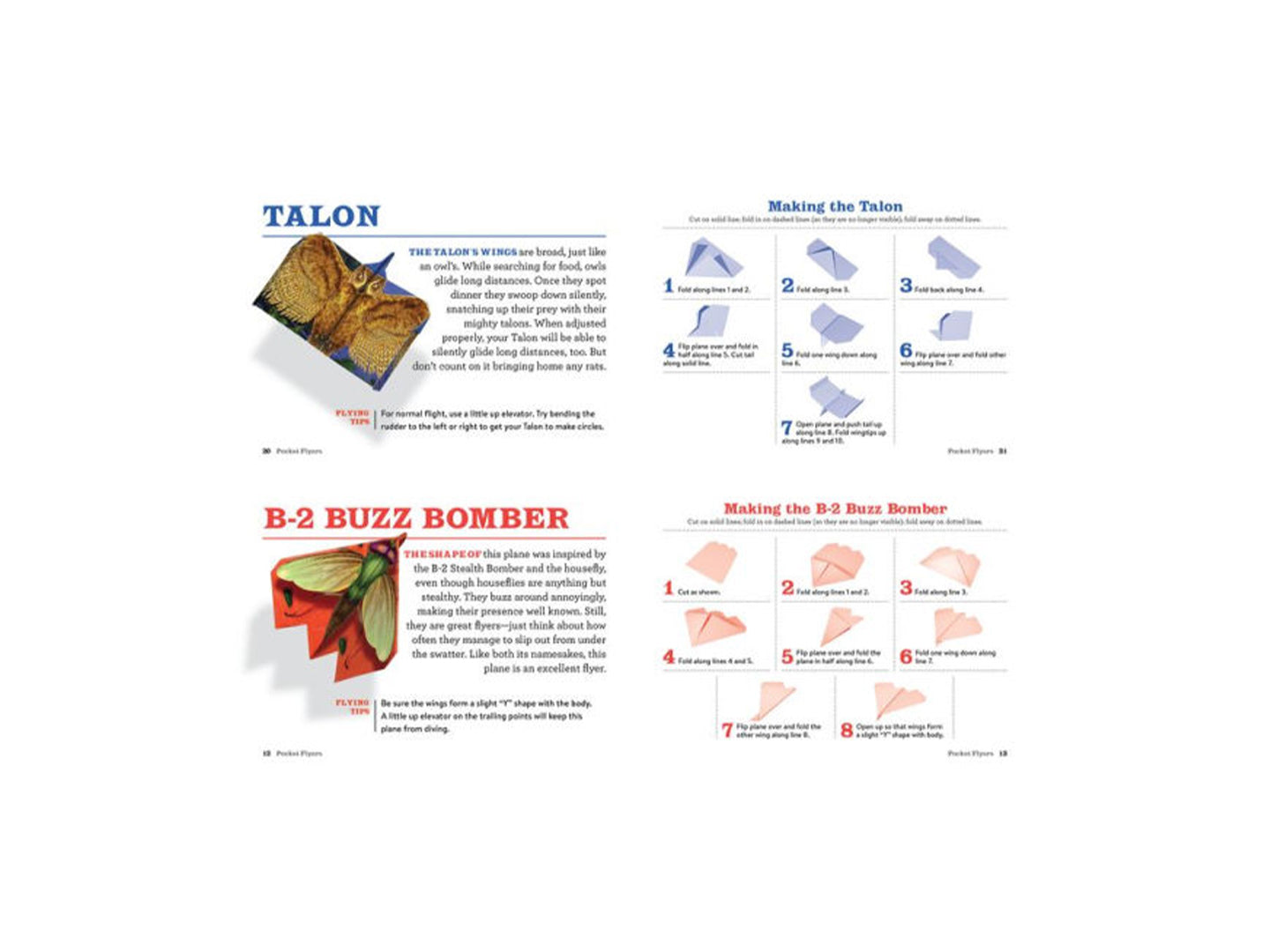 Pocket Flyers: Paper Airplane Book