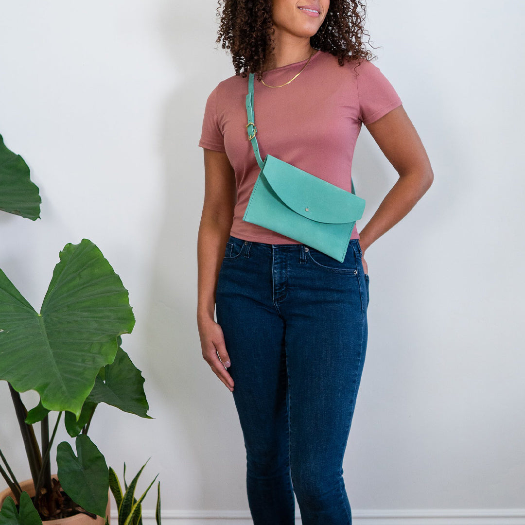 Convertible Hip Bag - Turquoise