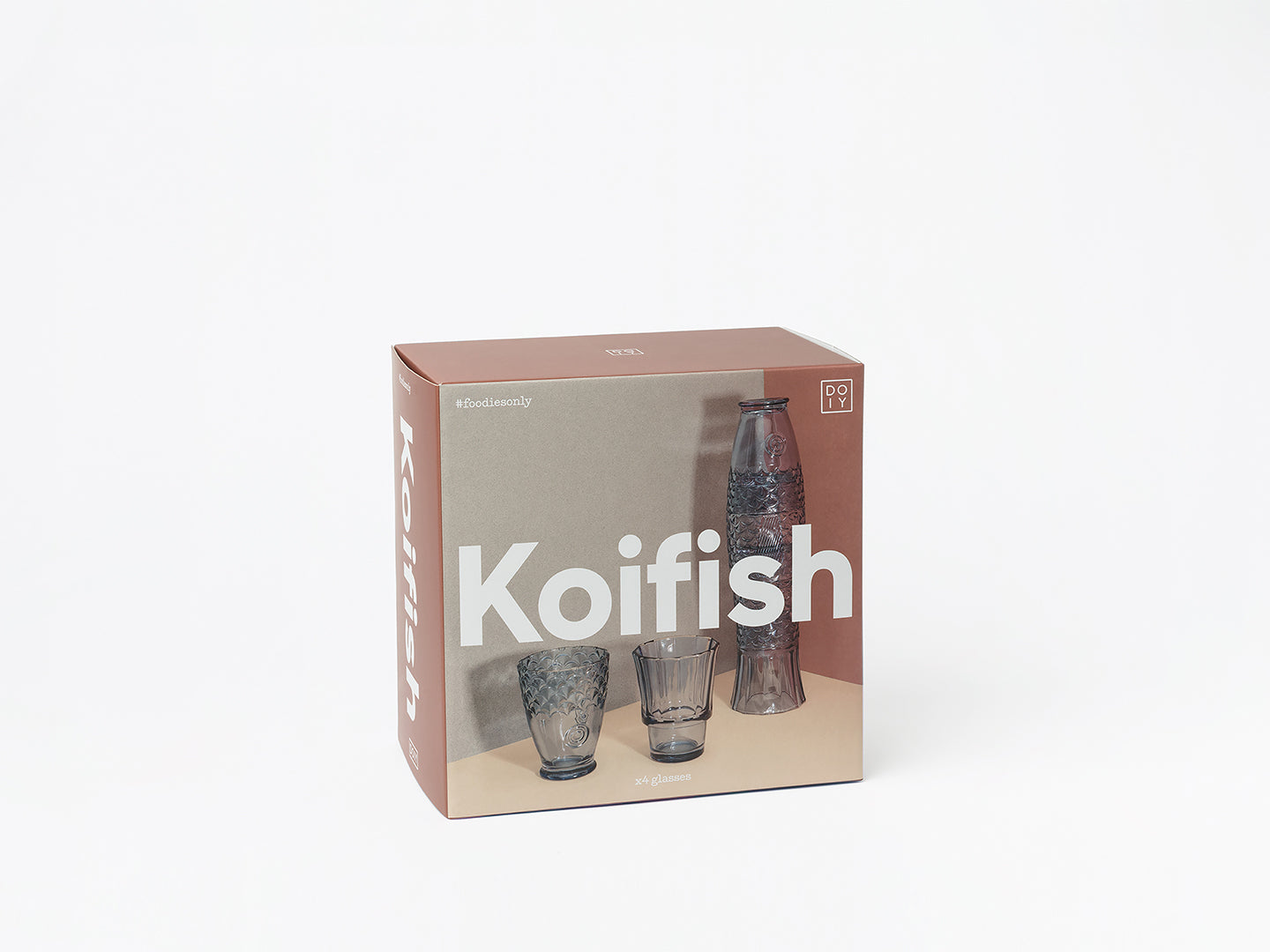 Koi Fish Stackable Glasses - blue