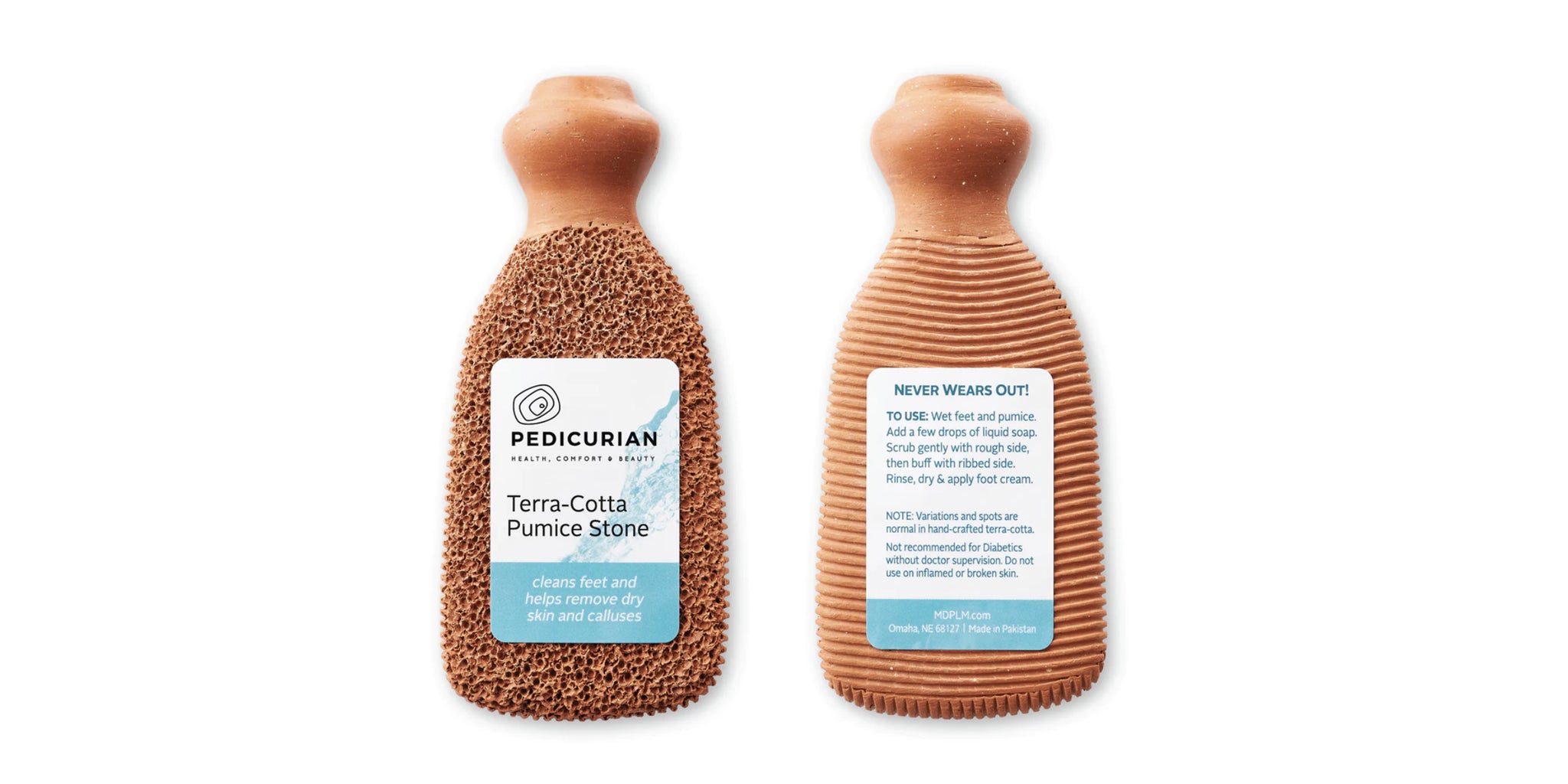 Terra Cotta Foot Scrubber