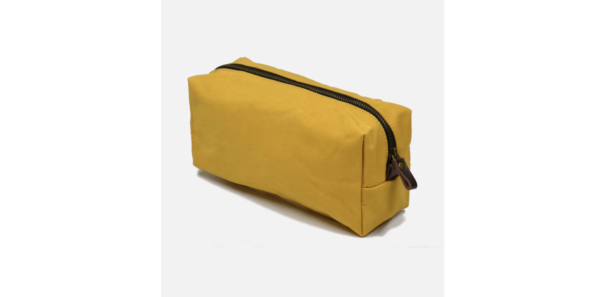 Waxed Cotton Dopp Kit