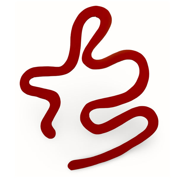 SQUIGGLY - SCARLET WALL ART