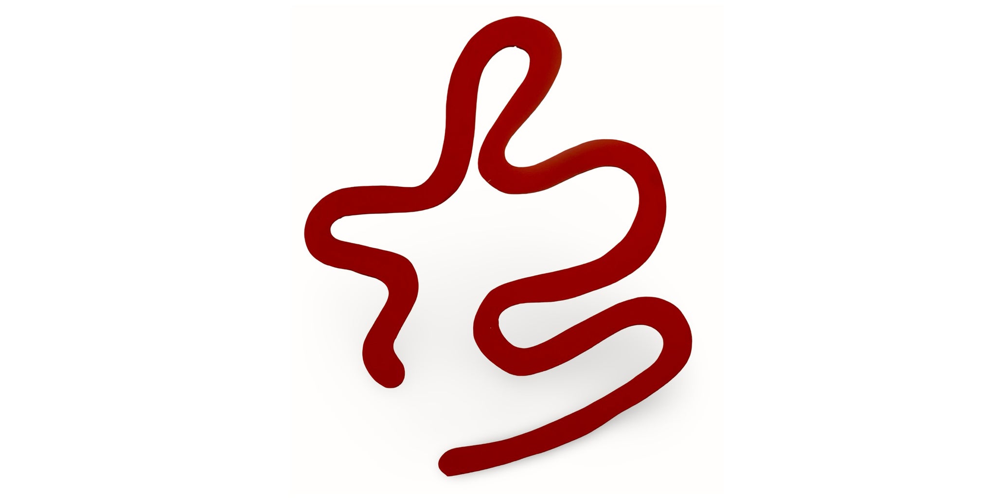 SQUIGGLY - SCARLET WALL ART