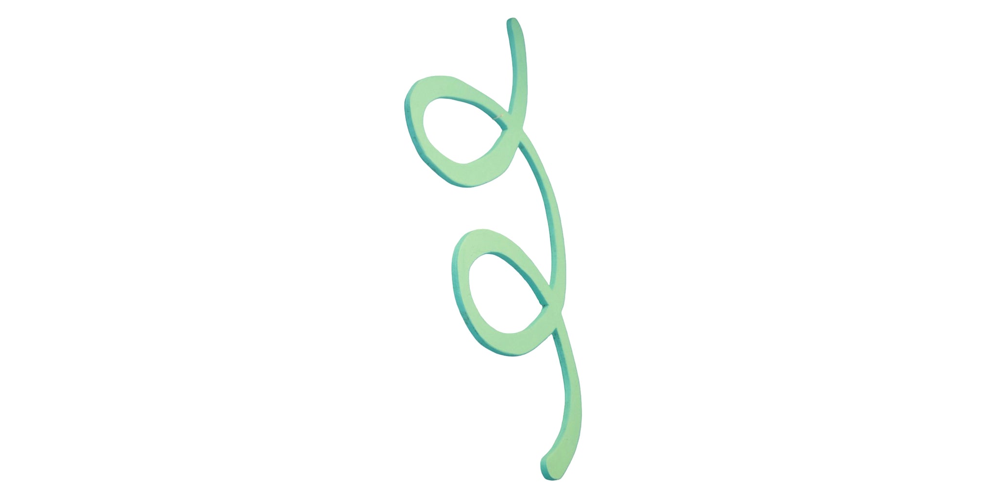 SWERVE - TIFFANY BLUE WALL ART