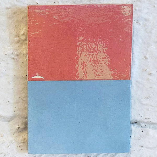 SMALL IRIDESCENT + BLUE