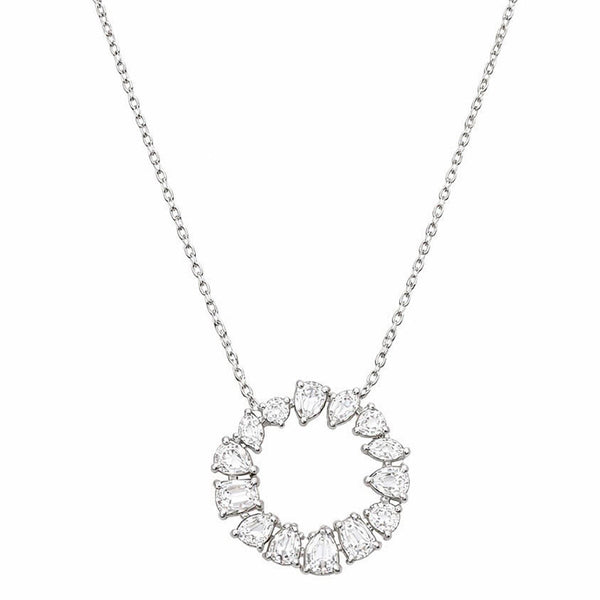 Silver sparkle necklace