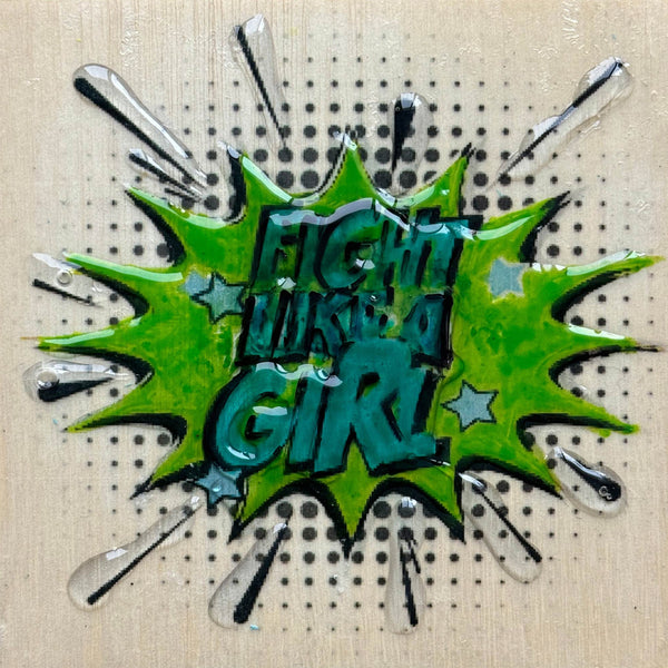 Fight Like A Girl Mini - Green