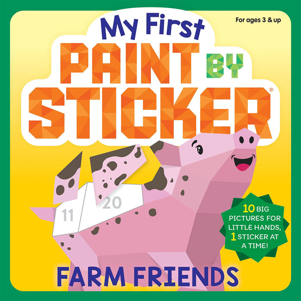 My First Paint By Sticker: Farm Friends