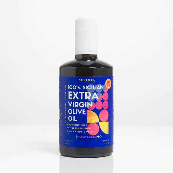 Polyphenols PDO - 100% Sicilian Unrefined Extra Virgin Olive Oil