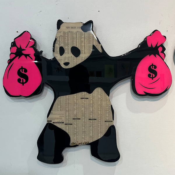 Panda$ Pink Bags - small