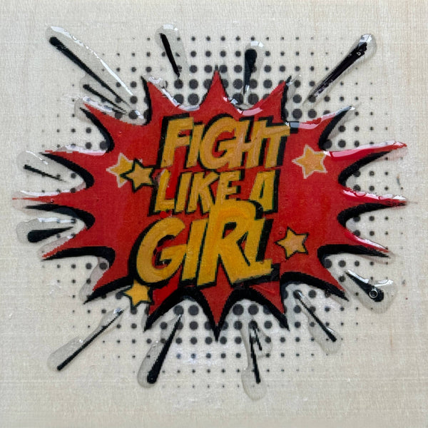 Fight Like A Girl Mini - Red
