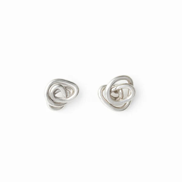 Knot Studs - silver