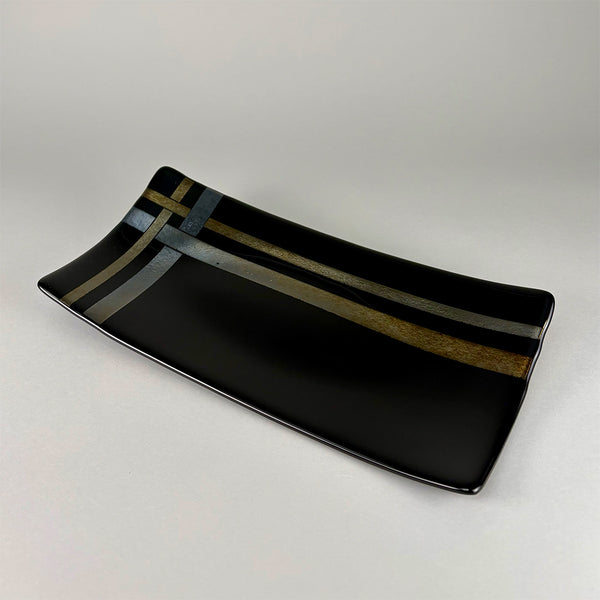 Black/Silver/Gold Platter