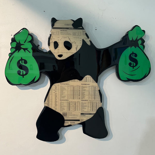 Panda$ Green Bags - small