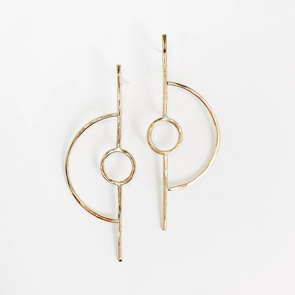 Europa in orbit earrings