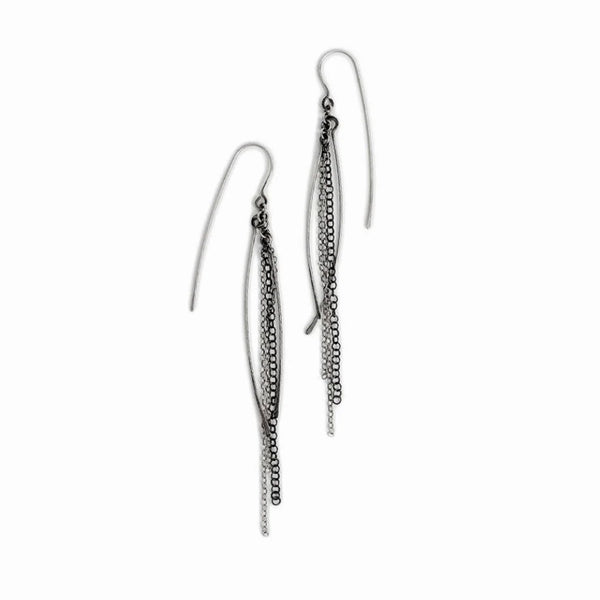 Waterfall Earrings - silver