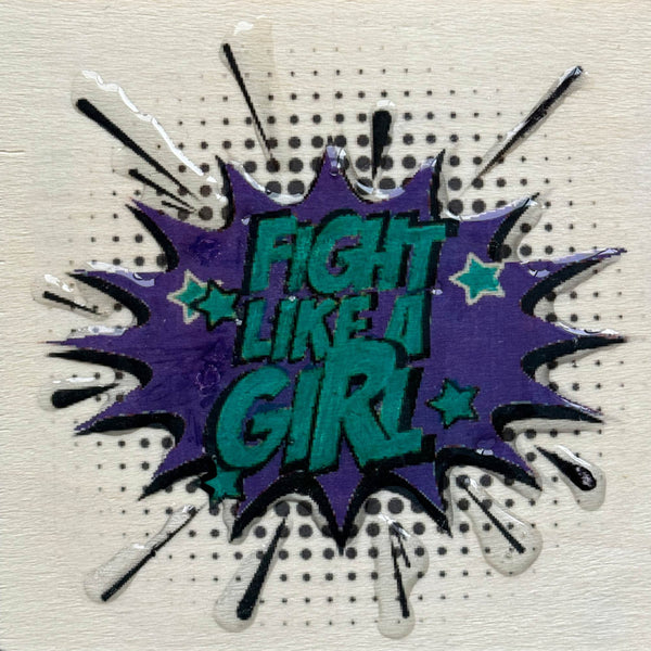Fight Like A Girl Mini - Purple