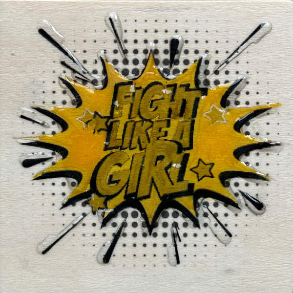 Fight Like A Girl Mini - Gold