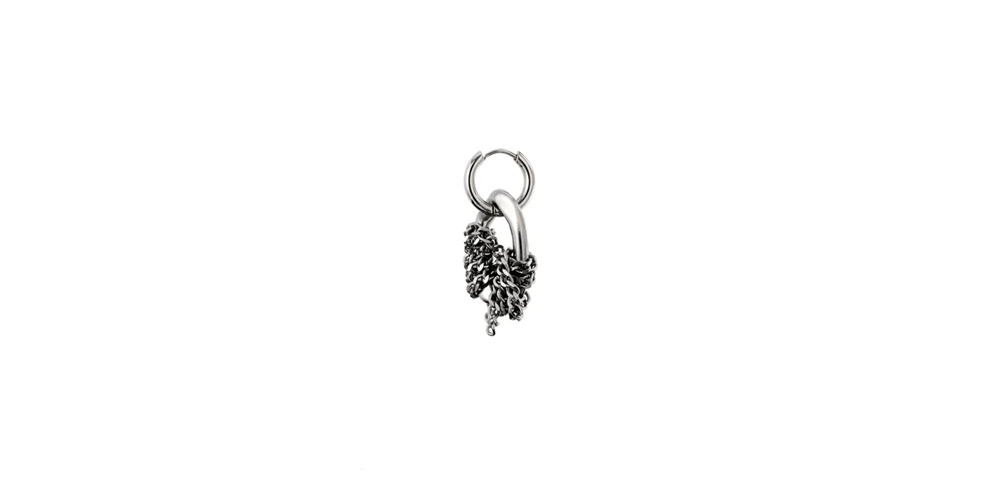 Figaro Knotted Earring - Single