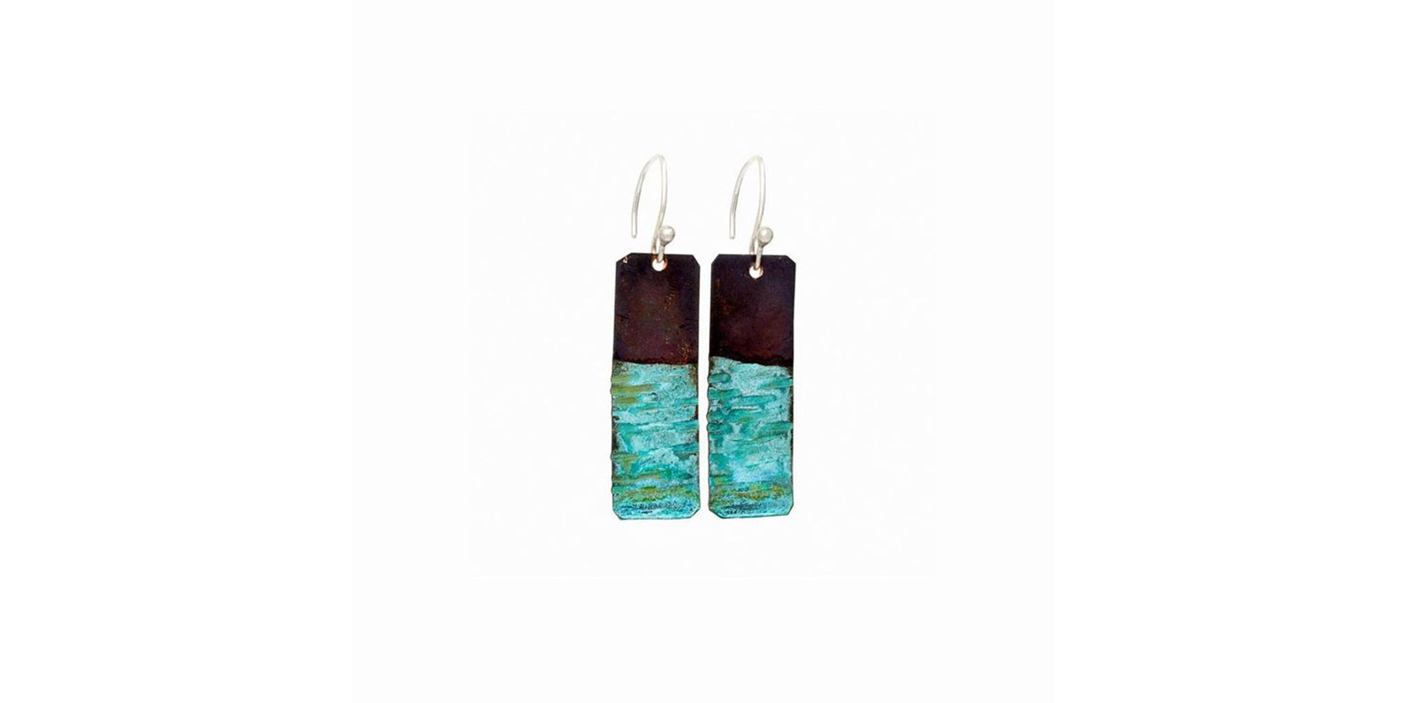 verdigris maldives earrings