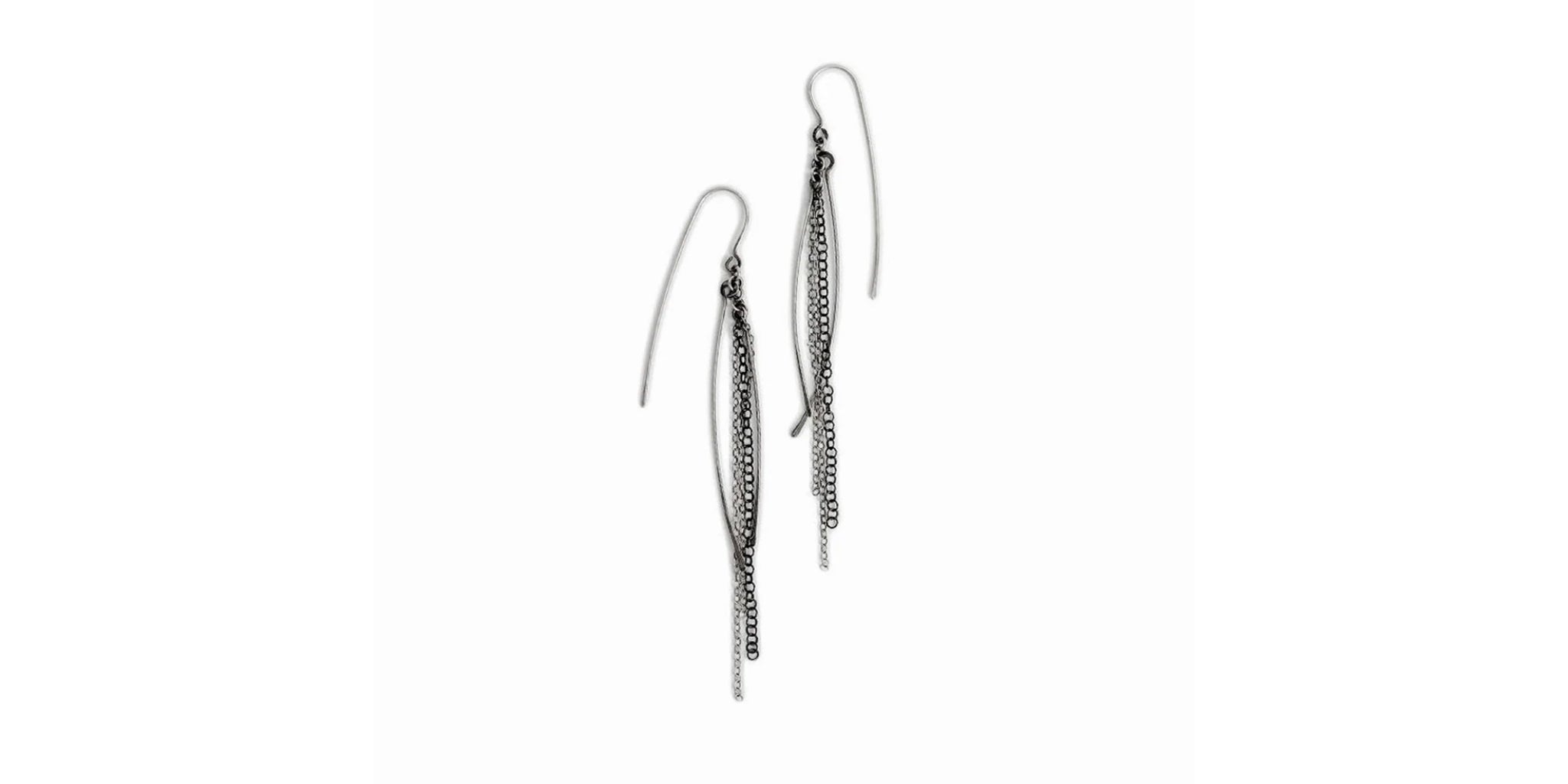 Waterfall Earrings - silver