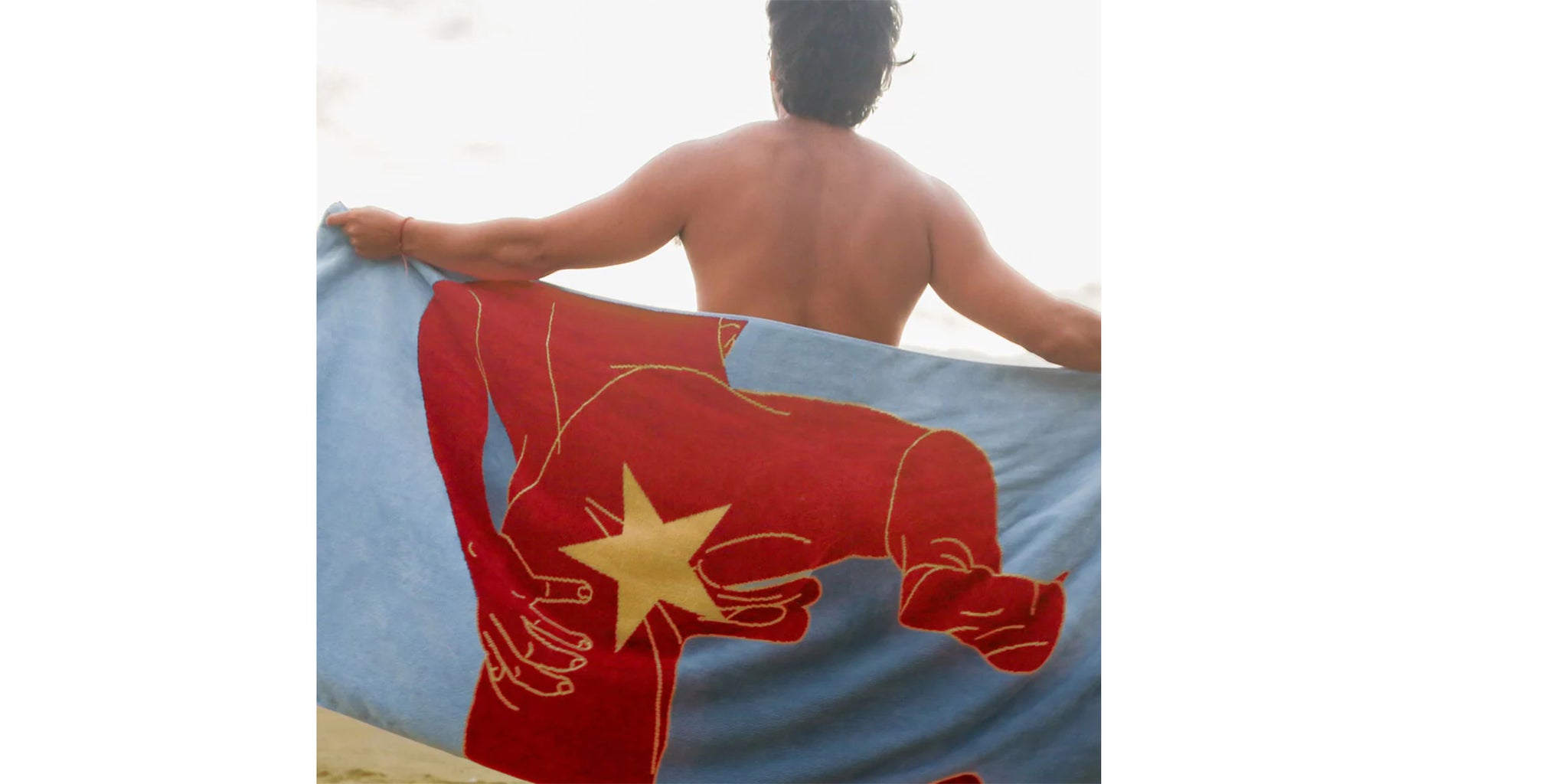 Star Butt Towel