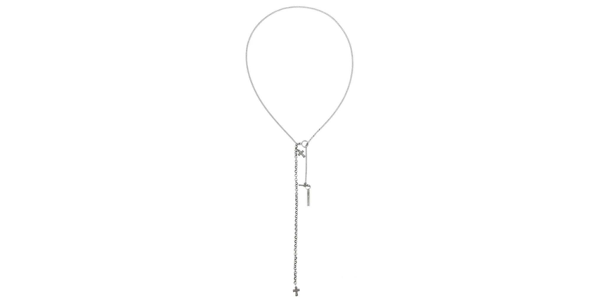 Lariat Cross Necklace