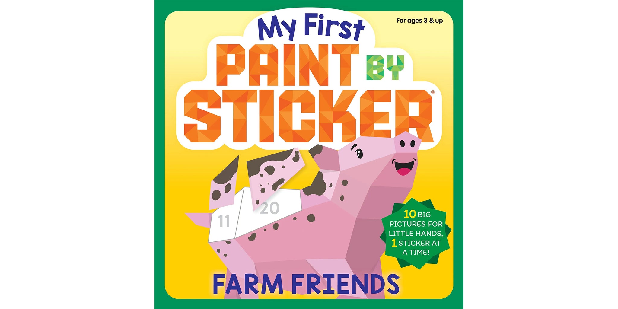 My First Paint By Sticker: Farm Friends